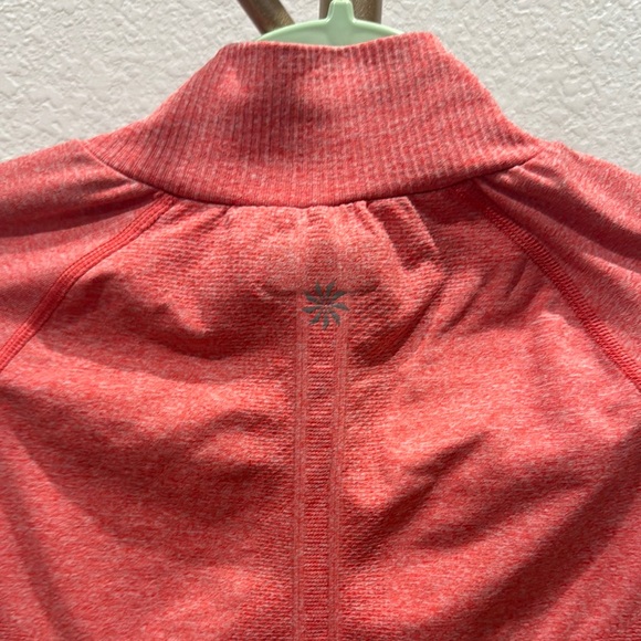 Athleta Coral Long Sleeve Zip-Up Top - Picture 8 of 9